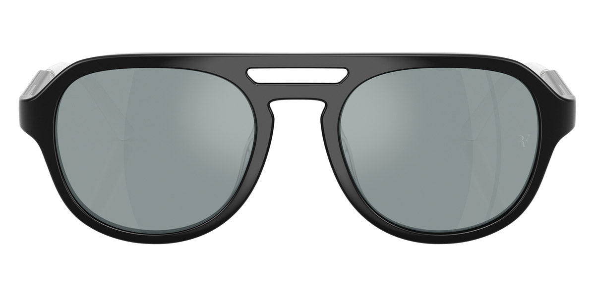 Oliver Peoples® R-13 OV5589SU 70096G 52 - Black / Grey Flash Mirror Sunglasses