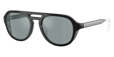 Oliver Peoples® R-13 OV5589SU 70096G 52 - Black / Grey Flash Mirror Sunglasses