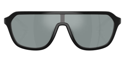 Oliver Peoples® R-12 OV5591SU 70096G 127 - Black / Grey Flash Mirror Sunglasses