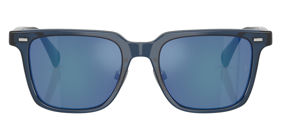 Oliver Peoples® Mr. Federer II OV5592S 178755 50 - Ash Blue / Marine Flash Mirror Sunglasses