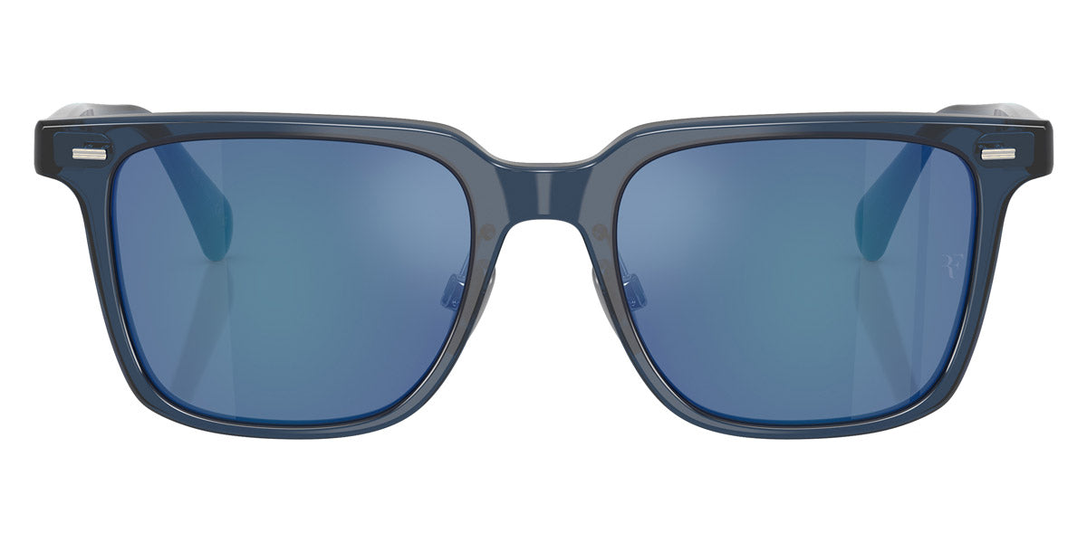 Oliver Peoples® Mr. Federer II OV5592S 178755 50 - Ash Blue / Marine Flash Mirror Sunglasses