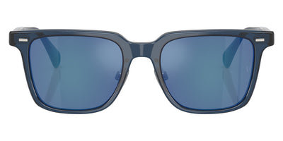 Oliver Peoples® Mr. Federer II OV5592S 178755 50 - Ash Blue / Marine Flash Mirror Sunglasses