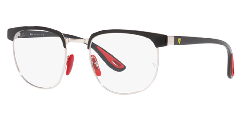Ray-Ban® RX3698VM RX3698VM F060 53 - Black on Silver Eyeglasses