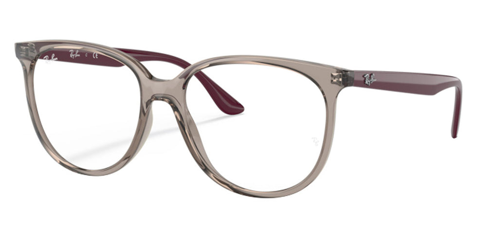 Ray-Ban® RX4378V RX4378V 8083 54 - Transparent Gray Eyeglasses