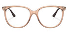 Ray-Ban® RX4378V RX4378V 8172 52 - Transparent Brown Eyeglasses