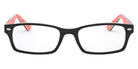 Ray-Ban® RX5206 RX5206 2479 52 - Black On Red Eyeglasses