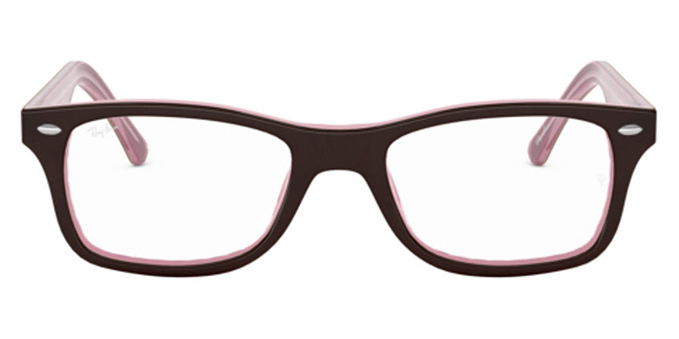 Ray-Ban® RX5228 RX5228 8053 55 - Striped Blue Eyeglasses