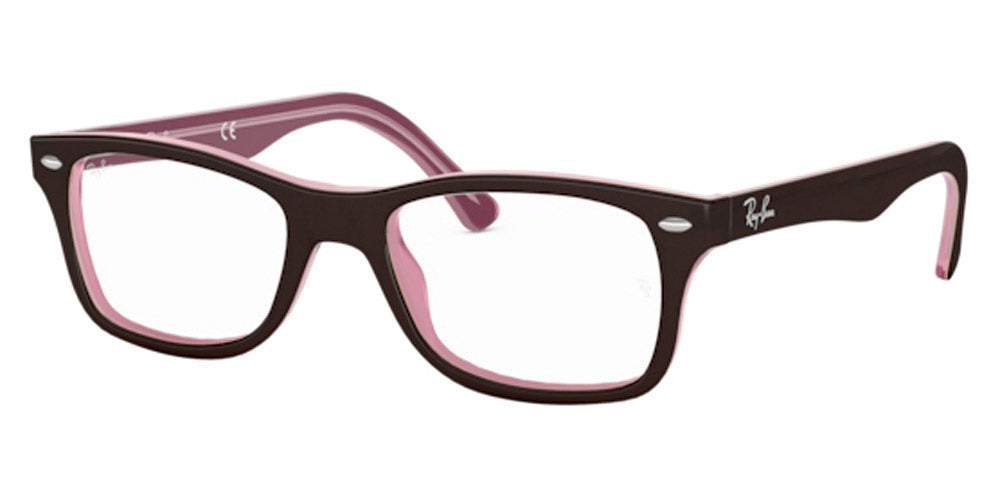 Ray-Ban® RX5228 RX5228 8119 50 - Transparent Blue Eyeglasses