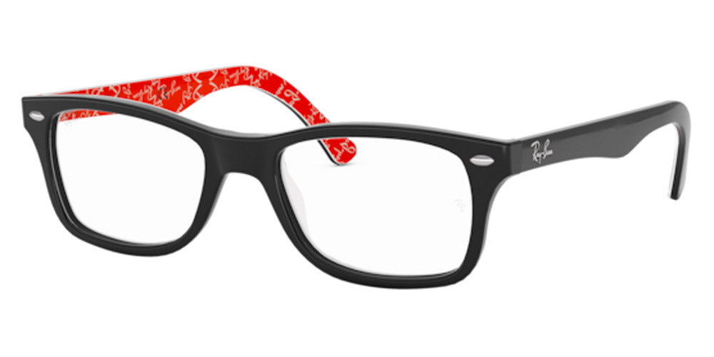 Ray-Ban® RX5228 RX5228 8119 55 - Transparent Blue Eyeglasses