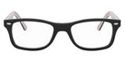 Ray-Ban® RX5228 RX5228 8121 50 - Black on Transparent Green Eyeglasses