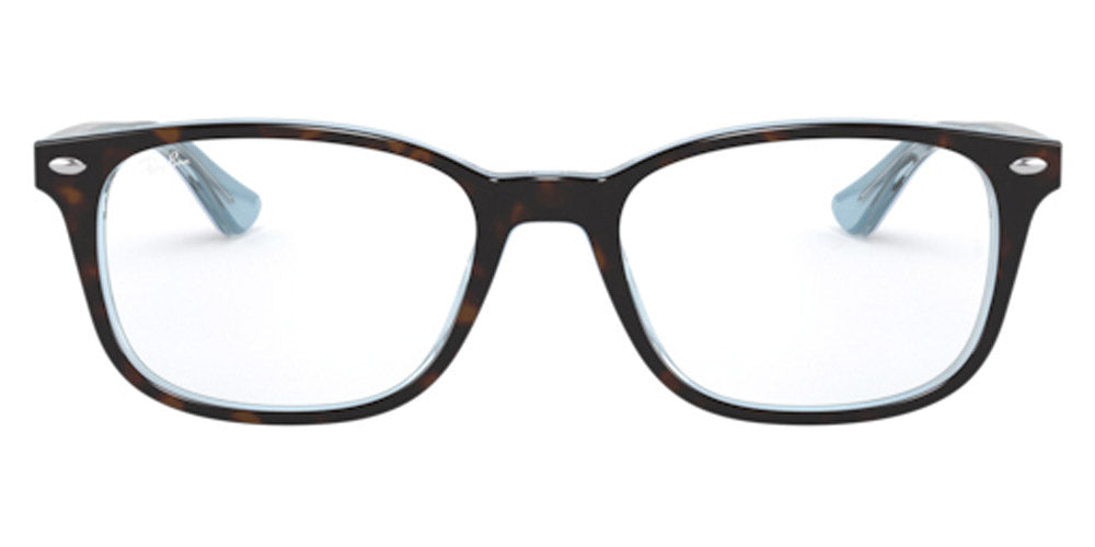 Ray-Ban® RX5375 RX5375 5883 51 - Havana On Light Blue Eyeglasses