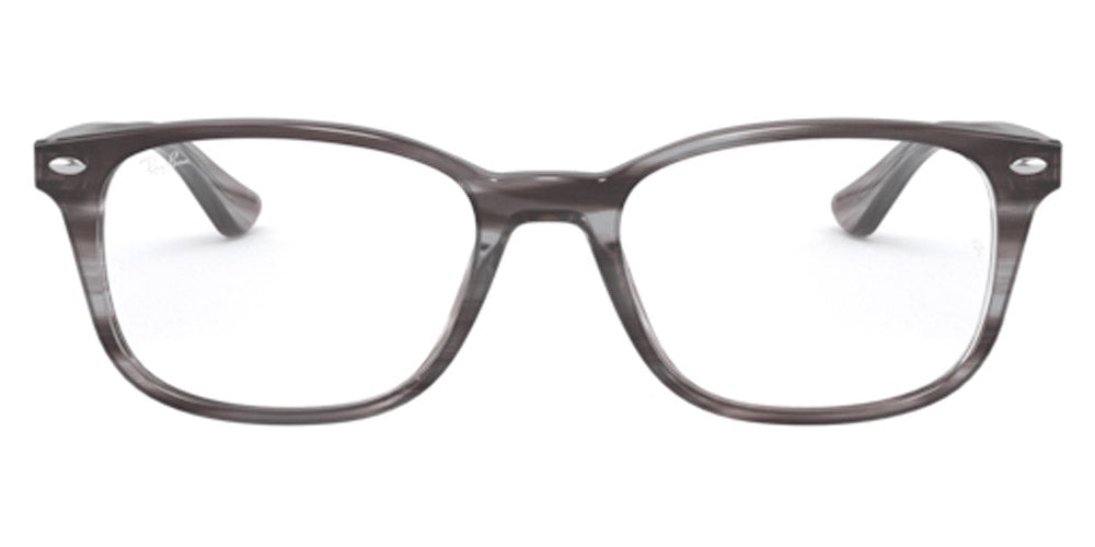 Ray-Ban® RX5375 RX5375 2034 53 - Black On Transparent Eyeglasses