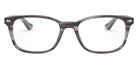 Ray-Ban® RX5375 RX5375 2034 53 - Black On Transparent Eyeglasses
