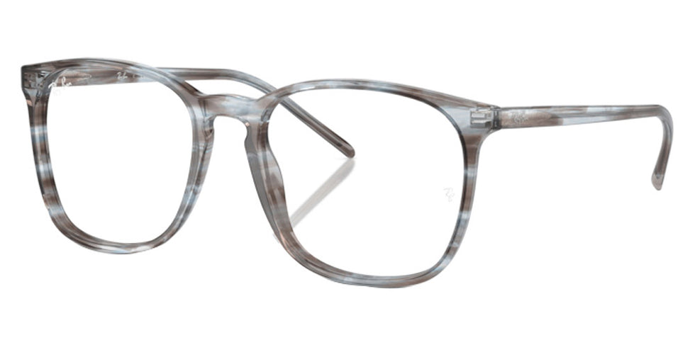 Ray-Ban® RX5387 RX5387 8361 54 - Striped Blue Eyeglasses