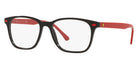 Ray-Ban® RX5405M RX5405M F601 55 - Black on Red Eyeglasses