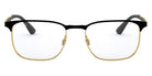 Ray-Ban® RX6363 RX6363 2890 52 - Black On Gold Eyeglasses