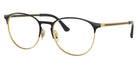 Ray-Ban® RX6375 RX6375 2890 53 - Black on Gold Eyeglasses