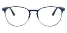 Ray-Ban® RX6375 RX6375 2981 51 - Blue on Gunmetal Eyeglasses