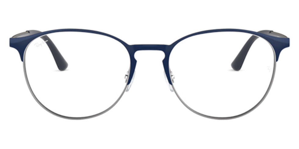 Ray-Ban® RX6375 RX6375 2981 51 - Blue on Gunmetal Eyeglasses