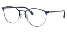 Ray-Ban® RX6375 RX6375 2981 53 - Blue on Gunmetal Eyeglasses