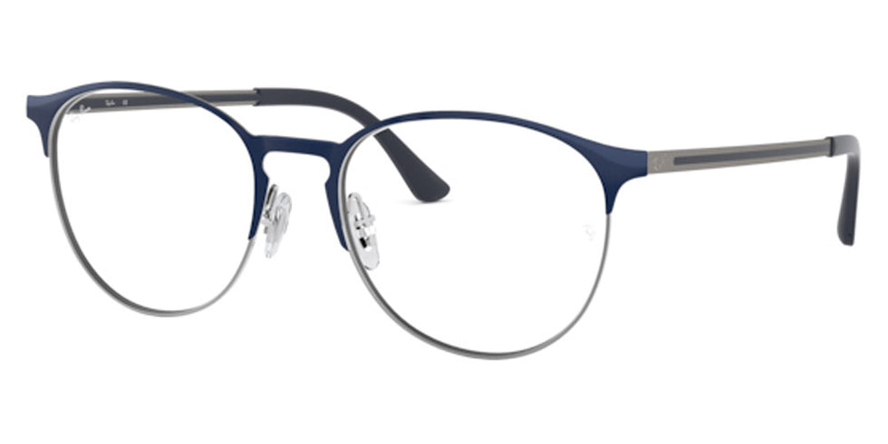 Ray-Ban® RX6375 RX6375 2981 53 - Blue on Gunmetal Eyeglasses