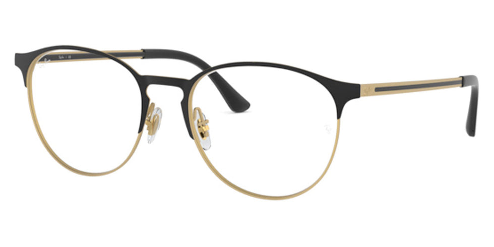 Ray-Ban® RX6375 RX6375 3133 53 - Gold Eyeglasses