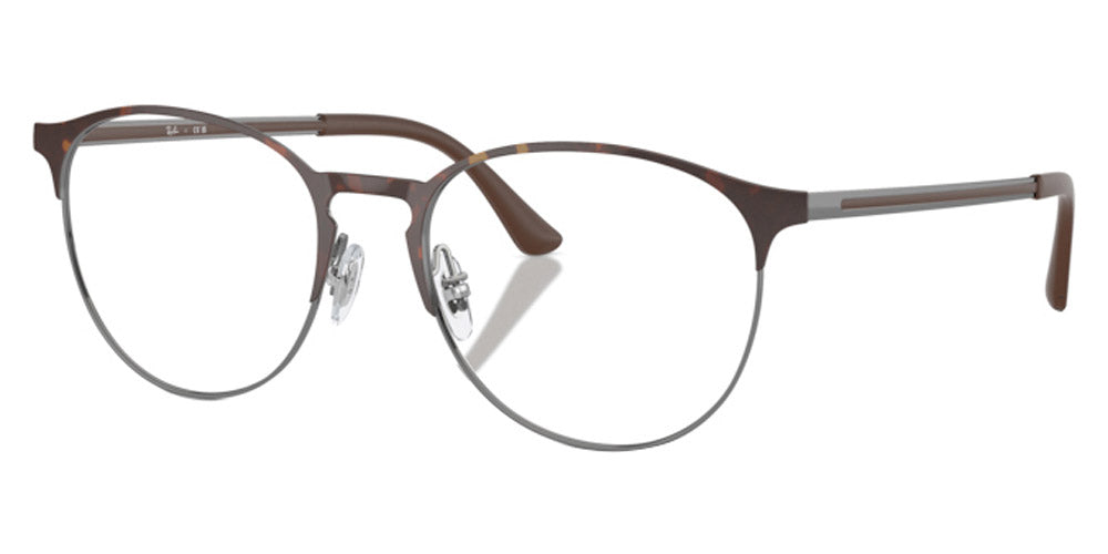 Ray-Ban® RX6375 RX6375 3172 53 - Havana on Gunmetal Eyeglasses