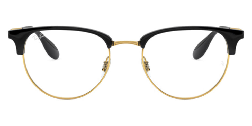 Ray-Ban® RX6396 RX6396 5784 51 - Black on Gold Eyeglasses
