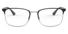 Ray-Ban® RX6421 RX6421 2997 52 - Black On Silver Eyeglasses