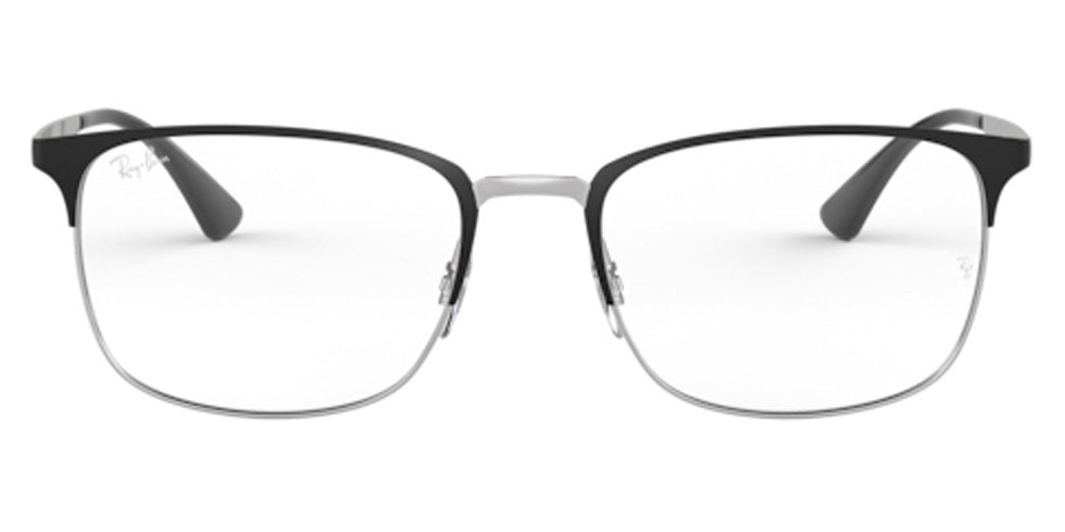 Ray-Ban® RX6421 RX6421 2997 52 - Black On Silver Eyeglasses