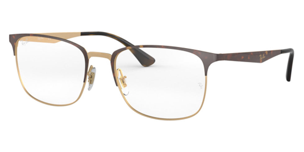 Ray-Ban® RX6421 RX6421 2973 54 - Beige On Copper Eyeglasses