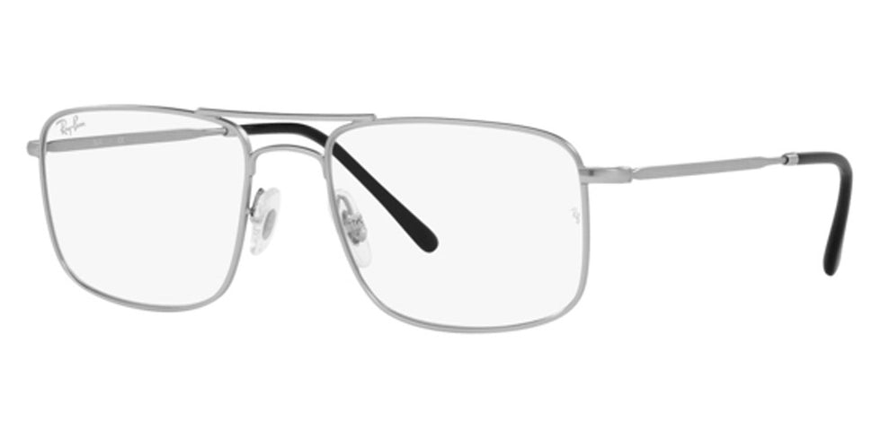 Ray-Ban® RX6434 RX6434 2538 55 - Silver 2538 Eyeglasses