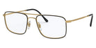 Ray-Ban® RX6434 RX6434 2946 55 - Black On Gold Eyeglasses
