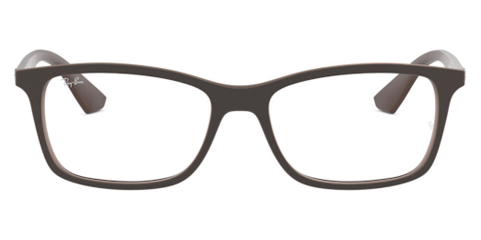 Ray-Ban® RX7047 RX7047 5482 54 - Matte Transparent Gray Eyeglasses