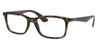 Ray-Ban® RX7047 RX7047 5769 56 - Transparent Gray Eyeglasses