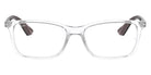 Ray-Ban® RX7047 RX7047 5943 54 - Transparent on Black Eyeglasses