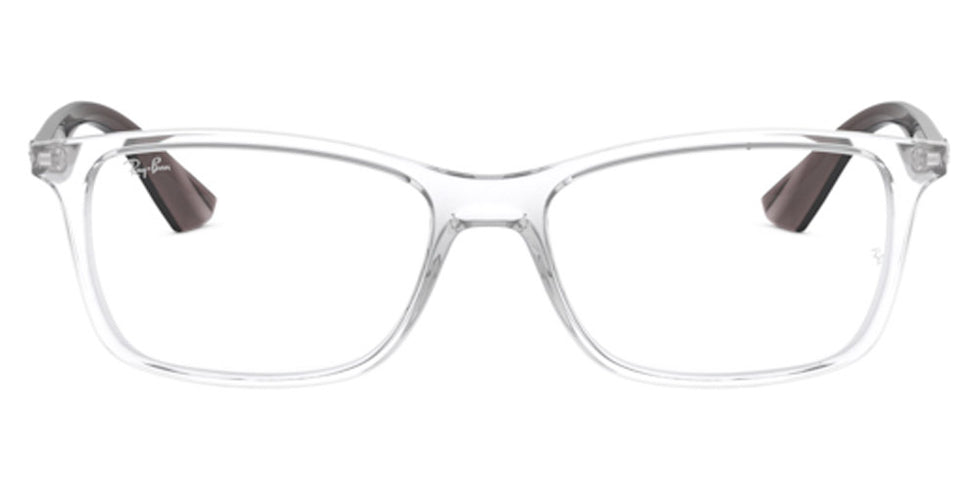 Ray-Ban® RX7047 RX7047 5943 54 - Transparent on Black Eyeglasses