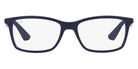 Ray-Ban® RX7047 RX7047 2475 54 - Black On Red Eyeglasses
