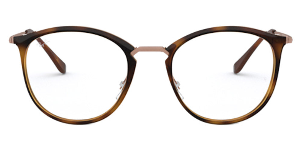 Ray-Ban® RX7140 RX7140 5687 49 - Striped Havana Eyeglasses