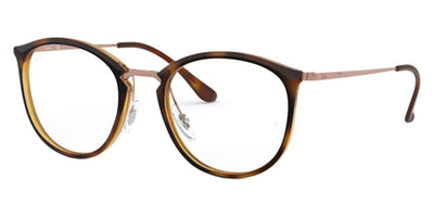 Ray-Ban® RX7140 RX7140 5687 51 - Striped Havana Eyeglasses