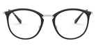 Ray-Ban® RX7140 RX7140 5852 49 - Black On Transparent Eyeglasses