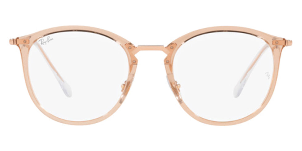 Ray-Ban® RX7140 RX7140 8124 49 - Light Brown Eyeglasses