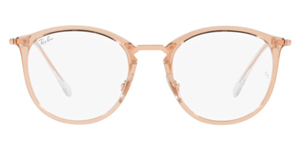 Ray-Ban® RX7140 RX7140 8124 49 - Light Brown Eyeglasses