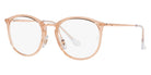 Ray-Ban® RX7140 RX7140 8124 51 - Light Brown Eyeglasses