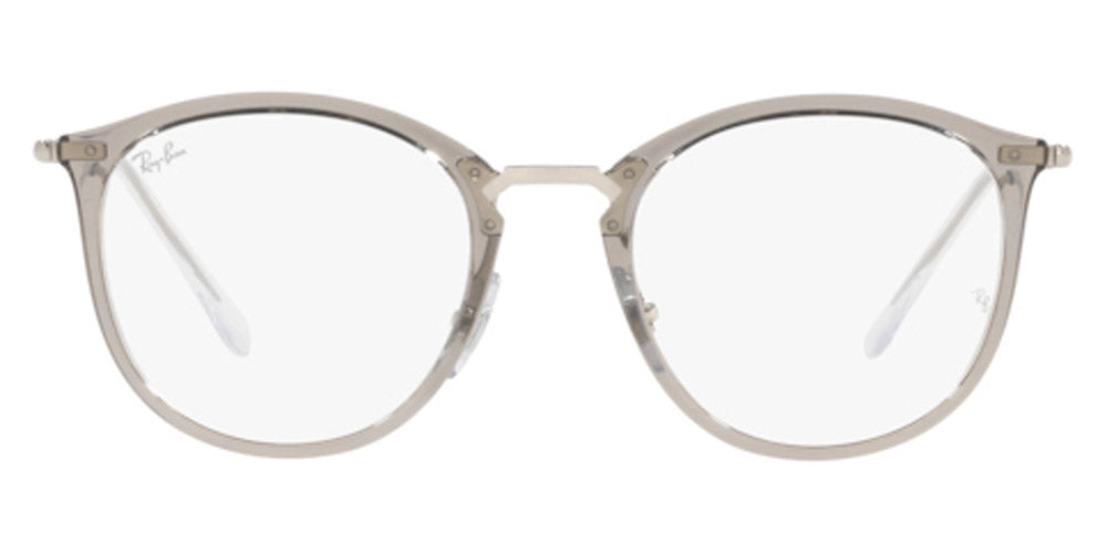 Ray-Ban® RX7140 RX7140 8125 49 - Transparent Gray Eyeglasses