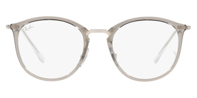 Ray-Ban® RX7140 RX7140 8125 49 - Transparent Gray Eyeglasses