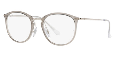 Ray-Ban® RX7140 RX7140 8125 51 - Transparent Gray Eyeglasses