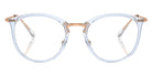 Ray-Ban® RX7140 RX7140 8336 49 - Transparent Light Blue Eyeglasses