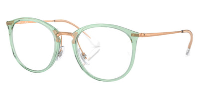 Ray-Ban® RX7140 RX7140 8337  51 - Transparent Green Eyeglasses