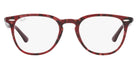 Ray-Ban® RX7159 RX7159 8097 50 - Havana on Transparent Purple Eyeglasses